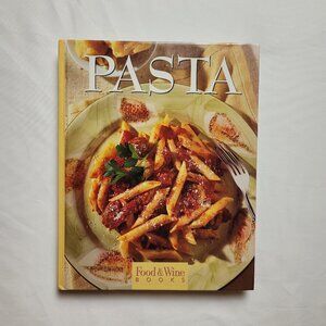 Vintage Food Wine Books PASTA Hardcover Italian Asian American cook book 90s '97